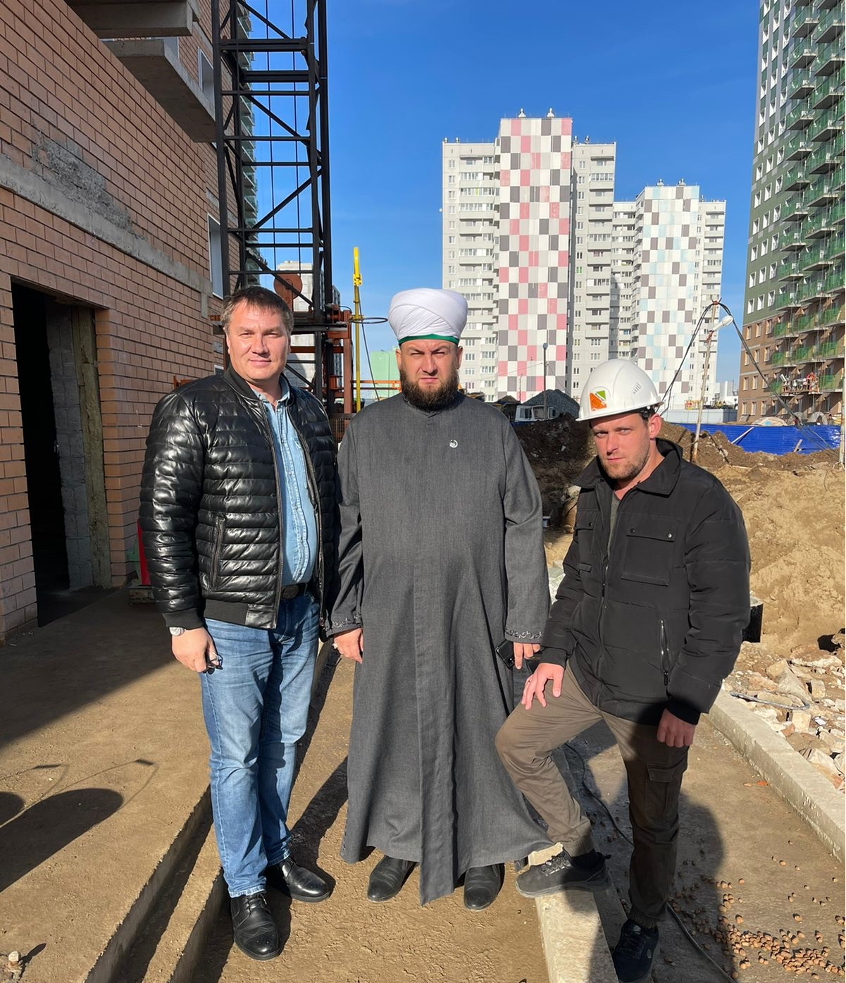 Руководитель  Березниковского Мухтасибата РДУМ ПК оценил условия работы на стройплощадках ЖК «Любимов»